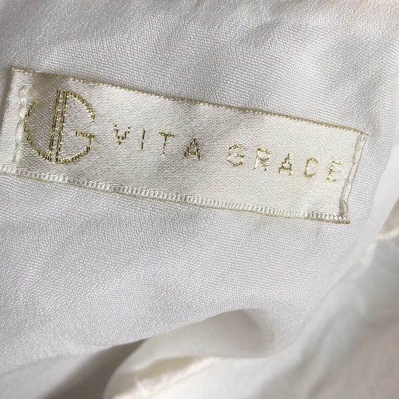 Vita Grace Felicity Volume Bow Tie Dress S - Picture 6 of 10